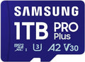 Samsung PRO Plus microSD Memory Card + Adapter, 1TB MicroSDXC, Up to 180 MB/s, Full HD & 4K UHD, UHS-I, C10, U3, V30, A2 for Android Phones, Tablets, GoPRO, DJI Drone, MB-MD1T0SA/AM, 2024
