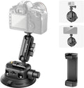 4" Suction Cup Mount with Magic Arm for Car Camera Mount for Go pro Windshield Phone Holder for Insta 360 Action Camera Accessories