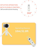 Hanpusen Rechargeable Camera Remote Control for Canon - Wireless Shutter Release with OLED Screen Compatible with R8, R6 II, R100, R50, R10, M50, SL3, R3, R5, R6, EOR RP, EOS R;Replaces Canon BR-E1