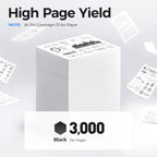 B230 B225 B235 Toner Cartridge 006r04400 High-Yield Toner 2-Pack with Chip Replacement for 006R04399 006R04400 006R04401 Xerox with B230 B225 B235 B225DNI B235DNI B230DNI Printer Ink All-in-One Copier