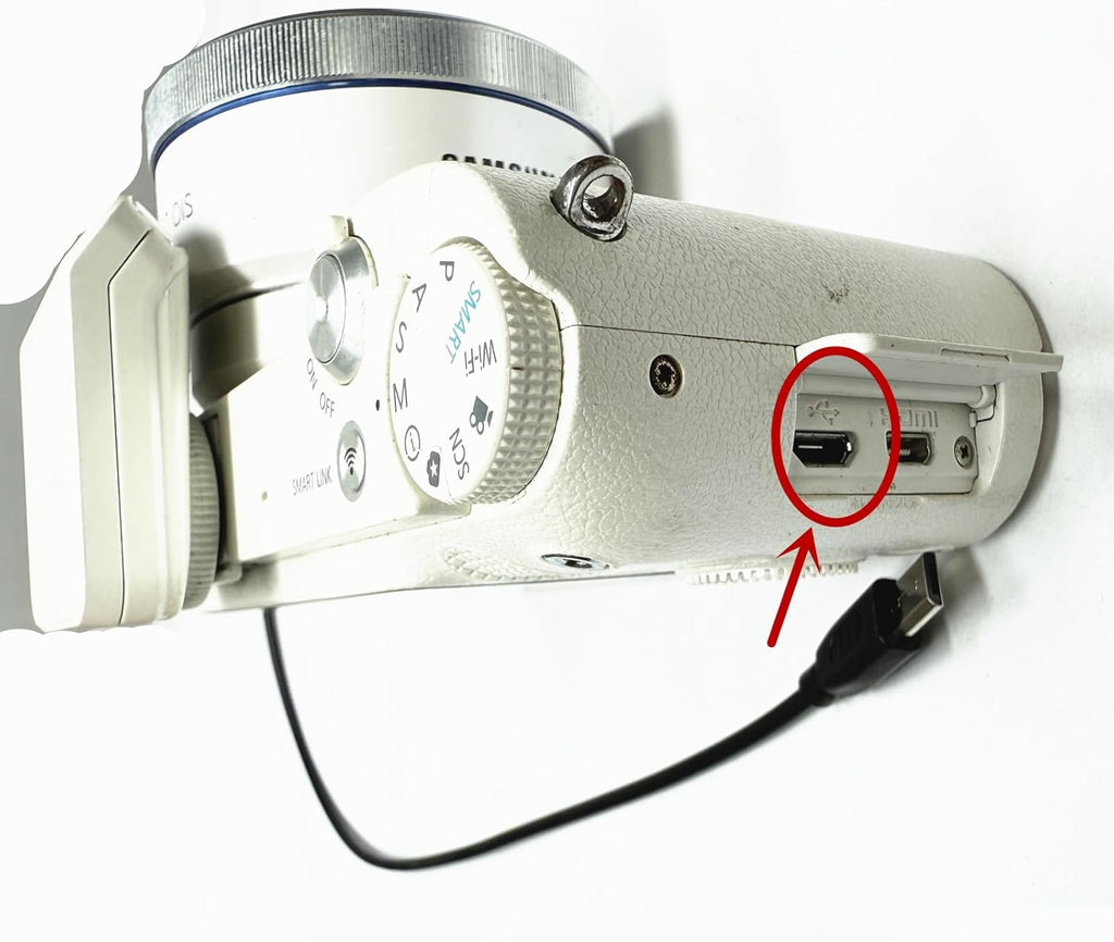 for Samsung Shutter Cable Camera Release Remote for NX20/NX30/NX Mini/NX100/NX200/NX210/NX300/NX500/NX1000/NX1100/NX2000 Camera Small Button Accessory