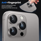 WSKEN for iPhone 16 Pro/iPhone 16 Pro Max Camera Lens Protector - [Original Shooting Model] Shatterproof Ultra HD Tempered Metal Glass Camera Screen Protector Cover Film Accessories
