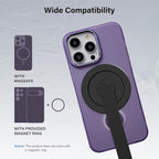 PHOPIK 35" Magnetic Selfie Stick Phone Tripod, Extendable Phone Tripod with Cold Shoe and Remote,Compatible with iPhone/Android/Sport Camera Perfect for Video Recording/Selfies/Insta360 x5（Black）