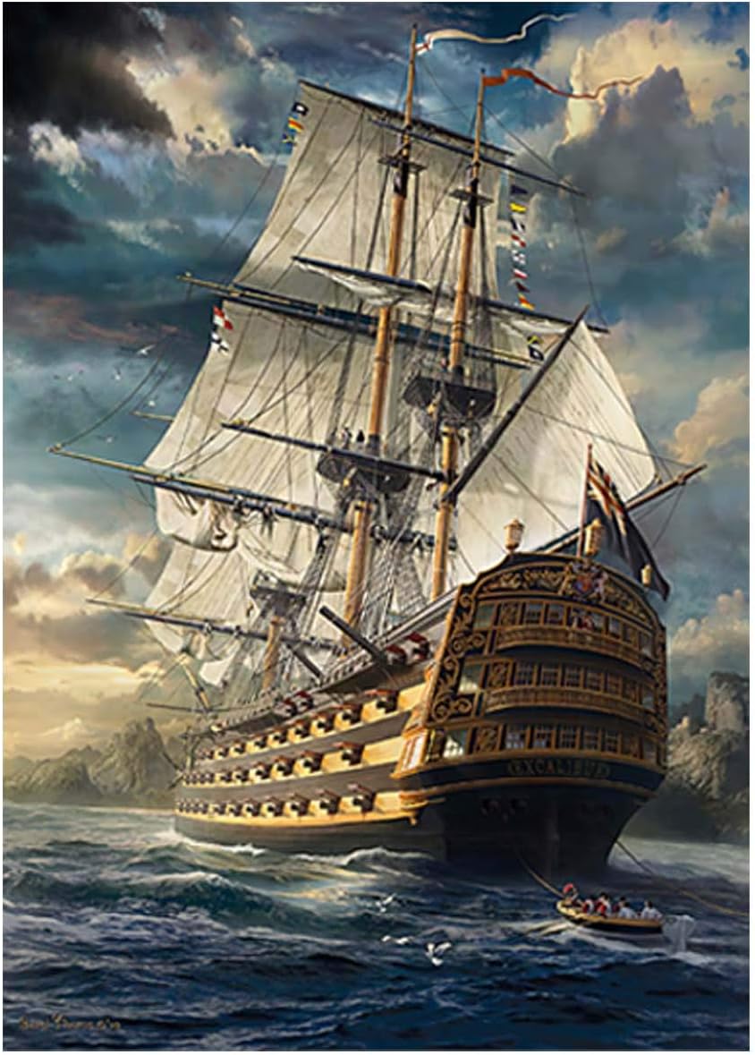 1000 Piece Jigsaw Puzzle, The Great Voyage Puzzle for Adults and Kids Children Educational Toys (The Great Voyage)