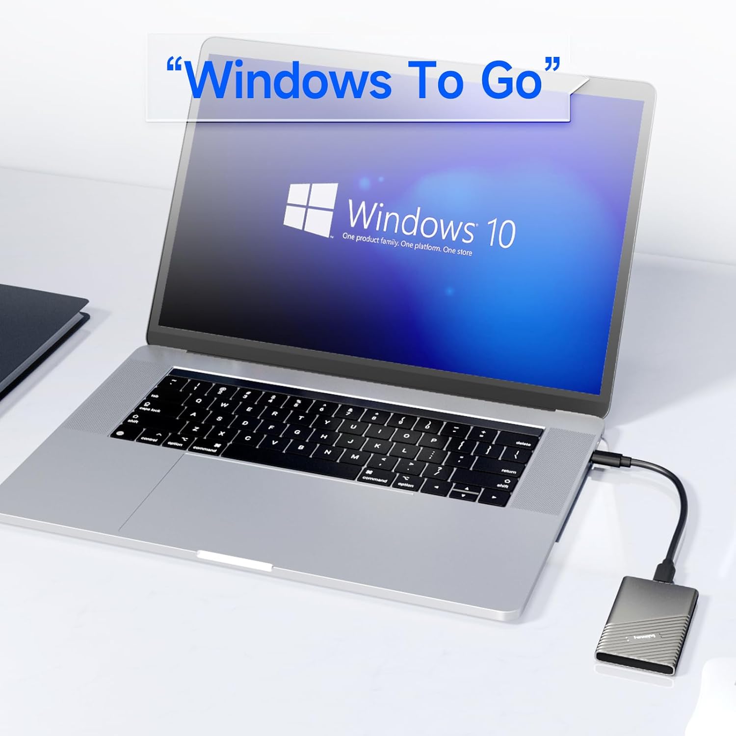 fanxiang 500GB External SSD Portable, Up to 2000MB/s, USB C External Solid State Drive External Hard Drive, USB 3.2 Gen2*2 Type-C SSD for iPhone 15/Pro/PC/Laptops/Creators/Gaming