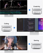 ORICO MiniMate Pro 4TB External SSD Compatibility with Mac mini M4, 40Gbps High Speed Trasmission, Portable Solid State Drive, M4Pro (4TB)