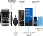VSGO Professional Camera Lens Cleaning Kit for Canon, Nikon, Sony, Pentax DSLR Lenses - Includes Lens Pen, Air Blower, and Fluid (DKL-15D)