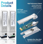 5 Pairs 10G BIDI SFP+ Single Mode Fiber Module Network Transceiver, LR SM 1270nm 1330nm 10km, Simplex LC Interface for Switch, Router, Firewall, Network Card, Server etc