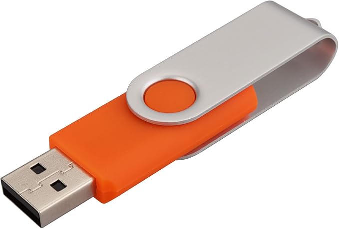 20 Pack 8GB USB Flash Drives 2.0 Memory Stick - Orange