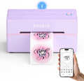 MUNBYN Bluetooth Thermal Label Printer, 130B Wireless 4x6 Shipping Label Printer for Shipping Packages Small Business Office or Home, Compatible with iPhone Android iPad Windows macOS Chrome Etsy eBay