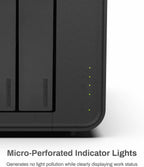 TERRAMASTER F4-424 Pro NAS Storage - 4Bay Core i3-N305 8-Core 8-Thread CPU, 32GB DDR5 RAM, 2.5GbE Port x 2, Network Attached Storage Peak Performance for Business (Diskless) Black