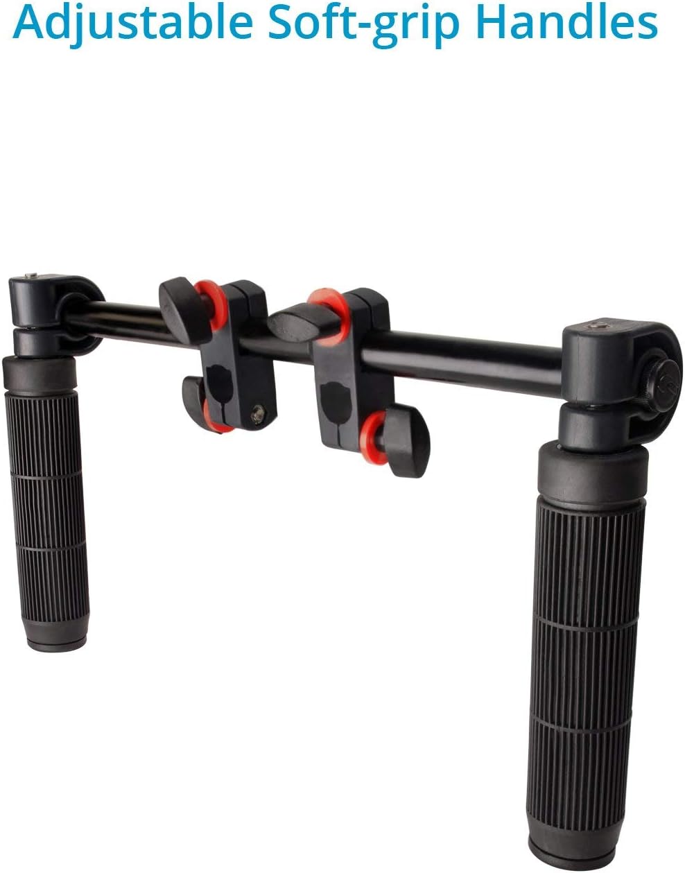 Camera Shoulder Support Rig Kit with Cage & Matte Box for DSLRs Video Camcorder. Adjustable Brackets & Handles. Fits Multiple Lenes Diameter up to 95m. 4x4 Filter Holders. (FC-02)