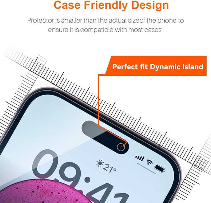 Screen Protector for iPhone 14 Pro Max Blue Light Screen Protector 6.7inch. Anti Blue Light Tempered Glass Film for iPhone 14 Pro Max 3 Pack