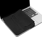 3 Pack Microfiber Liner Cleaning Cloth 15" 16" MacBook Air/MacBook Pro Screen Keyboard Imprint Protection, Keyboard Protector Compatible with MacBook Air 15.3" /MacBook Pro 15"/MacBook Pro 16"-Black