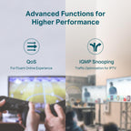 TP-Link TL-SG1428PE 24 Port Gigabit PoE Switch Easy Smart Managed 24 PoE+ Port @250W w/ 2 UL Gigabit Ports + 2 SFP Slots PoE Auto Recovery QoS, Vlan, IGMP & LAG