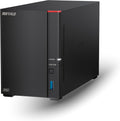 BUFFALO LinkStation 720 8TB 2-Bay Home Office Private Cloud Data Storage with Hard Drives Included/Computer Network Attached Storage/NAS Storage/Network Storage/Media Server/File Server