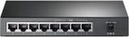 TP-Link TL-SG1008P V4 | 8 Port Gigabit PoE Switch | 4 PoE+ Ports @64W | Desktop | Plug & Play | Sturdy Metal w/ Shielded Ports | Fanless | Limited Lifetime Protection | QoS & IGMP Snooping | Unmanaged