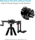 PROAIM Tango 360° Camera Rotating Dutch Angle Rig for DSLR Cameras. Height Adjustable. Payload up to 2.27kg/5lb. (P-TNGO-01)