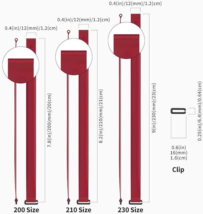 Sinjimoru C-Shaped Clip Finger Phone Grip, Silicone Mobile Phone Strap with Loop Holder for iPhone & Samsung. Sinji Loop Clip WineRed 210