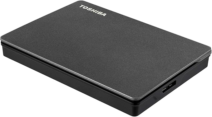Toshiba Canvio Gaming 1TB Portable External Hard Drive USB 3.0, Black for PlayStation, Xbox, PC, & Mac - HDTX110XK3AA