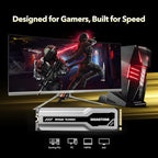 Gigastone M.2 SSD 2TB PCIe 3.0 NVMe SSD 3,500MB/s Internal Gaming Solid State Hard Drive Turbo Speed Heatsink Cooling Heat Dissipation PC Laptop Storage for Gamers Video Editing Creators