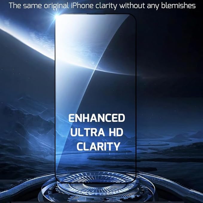 iPhone 14 Pro Screen Protector Tempered Glass Compatible with Apple Dynamic Island (2 Pack)