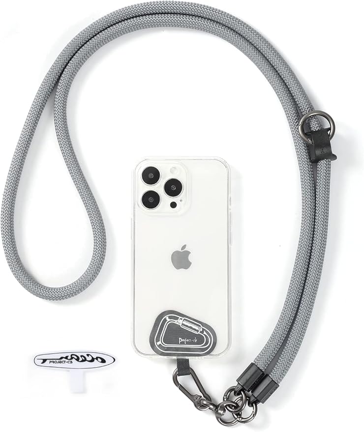 project-cb Cell Phone Lanyard ×1, Tether Tab ×2, Universal Adjustable Phone Strap, Crossbody, Neck Phone Lanyard, Rope Strap