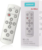 AODELAN Camera Remote Control Wireless Shutter Release for Nikon COOLPIX P1000 P950 B600 A1000 Z50 Z30 Z fc Z6 II Z7 II,Replaces Nikon ML-L7