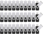 (Not 128GB) 128MB Flash Drives 100 Pack, Wooolken USB 2.0 Thumb Drive with Lanyards Bulk USB Sticks for Weddings,Office, School, Data Storage Backup