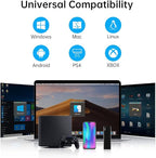 Netac 500GB Portable SSD USB 3.2 Gen 2 (10 Gbps, Type-C) External Solid State Drive Backup Slim Portable Drive for File Storage/Business Travel Essential, Rapid Read & Write Low Noise, Zslim