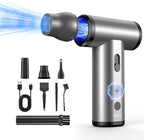 Compressed Air Duster, 300000RPM Air Duster Electric Cleaner for Keyboard, PC Deep Cleaning, Cordless Air Blaster, Replace Compressed Air Can-No Canned Air Duster,Rechargeable Air Blower