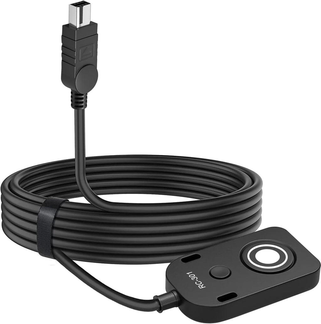 for Nikon Cable Release (MC-DC2) D750 D7200 Z6 Z7 Z7II Remote Camera Small Shutter Release Remote Control Wired Remote Photo Accessory D7500 D3300 D600 D90 D3200D7000 (RC301-DC2 NK 196.8in/5m)