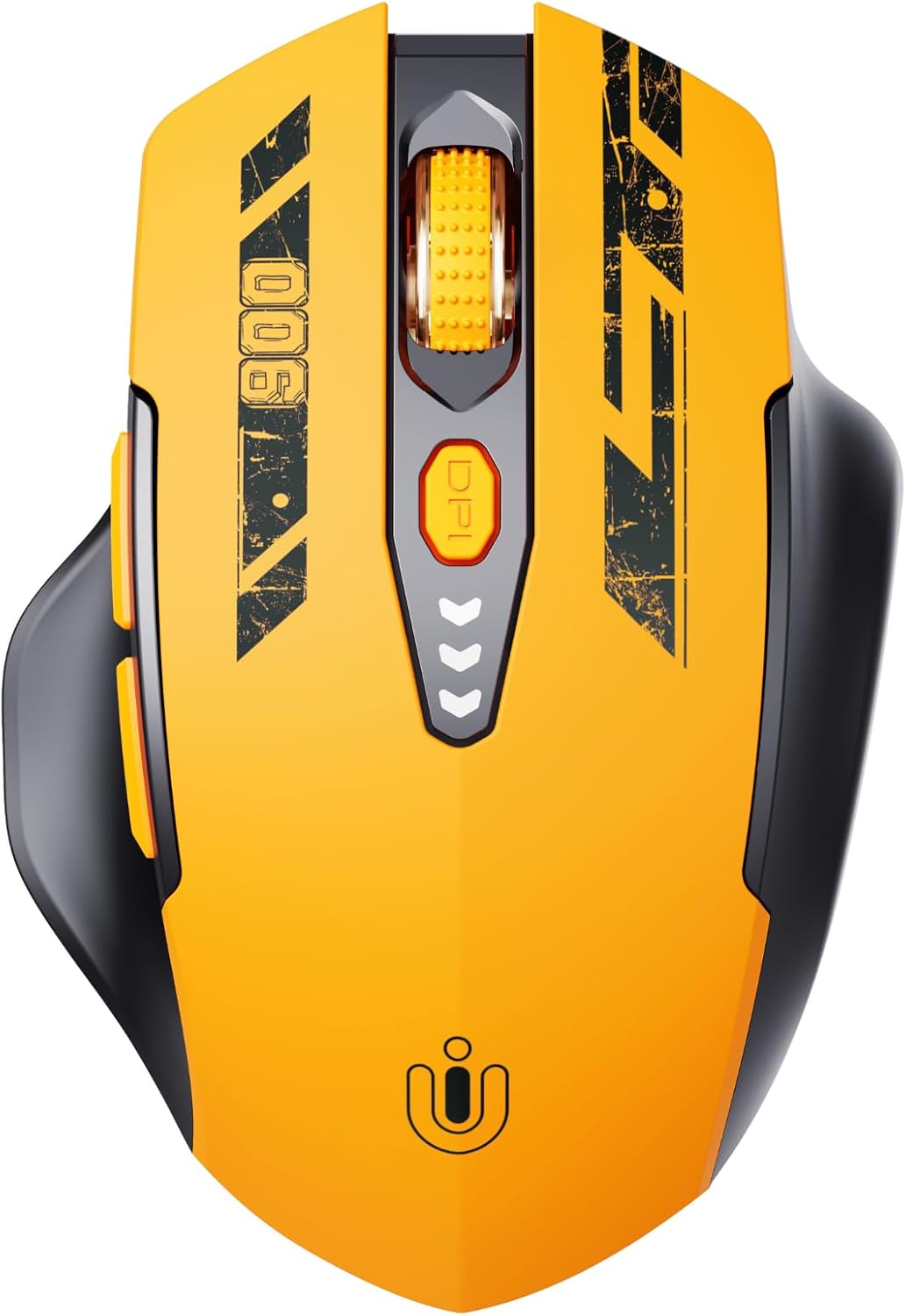 Bluetooth Mouse,Tri-Mode (BT 5.0/4.0+2.4G Hz),Visible Battery Level,Rechargeable Ergonomic Wireless Mouse with 4 Adjustable DPI Levels for Laptop and PC