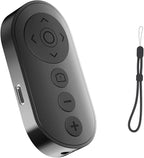 Wireless Phone Camera Remote Control with Zoom in/Out, Versatile Shutter for iPhone, Page Turner for e-Book Reading, Short Video Scroller for Tiktok