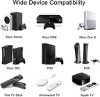 Y.D.F 7 Port HDMI Switch, 4k@60Hz HDMI Switcher 7 in 1 Out HDCP 2.0 Manual HDMI 2.0 Hub Support 3D Compatible with Nintendo Switch/OLED/Xbox/ PS5/4 Blu-Ray Player Fire Stick Roku Apple TV Chromeca