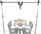 Glide Gear OH 75 Overhead Mount – DSLR, Smartphone – 6ft Adjustable Pole, Top-Down Rig, 15lb Capacity, Aluminum Build