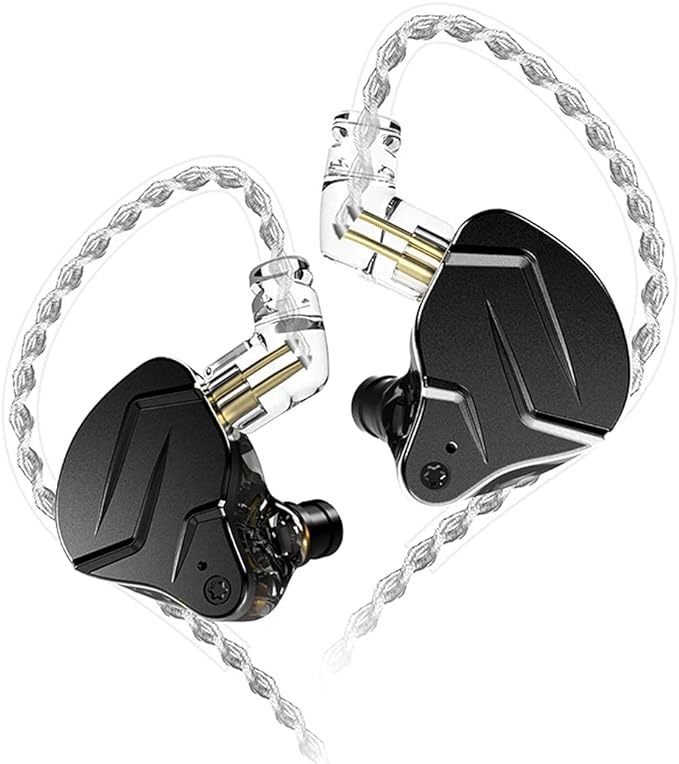 KZ ZSN Pro X Dual Driver in Ear Earphone 1BA 1DD Wired Earphone HiFi Sport Gaming Earbuds Headphones Compatibility for Phone Computer Tablet