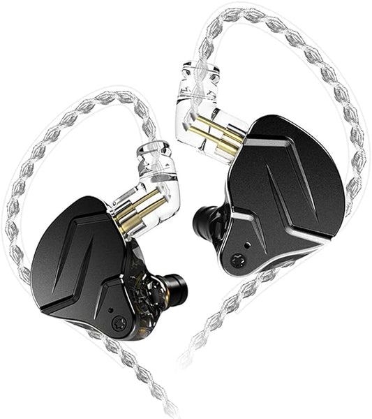 KZ ZSN Pro X Dual Driver in Ear Earphone 1BA 1DD Wired Earphone HiFi Sport Gaming Earbuds Headphones Compatibility for Phone Computer Tablet