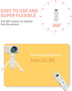 Hanpusen Rechargeable Camera Remote Control for Sony - Wireless Shutter Release with OLED Screen compatiable with ZV-1F,ZV-1II,ZV-1,ZV-E10II,ZV-E10,A6100,A6400,A6600,FX30,FX3;Replace Sony RMT-P1BT