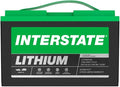 Interstate Batteries 24V 60Ah Group Size 31M Lithium Marine/RV Deep Cycle LiFePO4 Battery, Maintenance Free, Lightweight, Ideal For Boats, Trolling Motors, RV Camping, Off-Grid, Yachts (Li31M24V60)