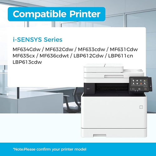 045H Toner Cartridges with Chip High Yield Replacement for Canon 045 045H CRG-045H Toner Compatible with Color imageCLASS LBP612Cdw MF634Cdw MF632Cdw MF633cdw MF631Cdw MF635cx MF636cdwt Printer 4-Pack