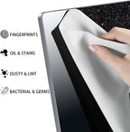 2 Pack Microfiber Liner Cleaning Cloth 15" 16" MacBook Air/MacBook Pro Screen Keyboard Imprint Protection, Keyboard Protector Compatible with MacBook Air 15.3" /MacBook Pro 15"/MacBook Pro 16"
