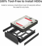 TERRAMASTER F4-424 Pro NAS Storage - 4Bay Core i3-N305 8-Core 8-Thread CPU, 32GB DDR5 RAM, 2.5GbE Port x 2, Network Attached Storage Peak Performance for Business (Diskless) Black