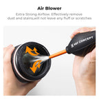 K&F CONCEPT 25-1 Professional Camera Cleaning Kit for DSLR Cameras with APS-C Sensor Cleaning Swabs/60ML&20ML Lens Cleaner/Cleaning Wipes/Camera Blower/Lens Pen Brush/Microfiber Cloths/Carrying Case