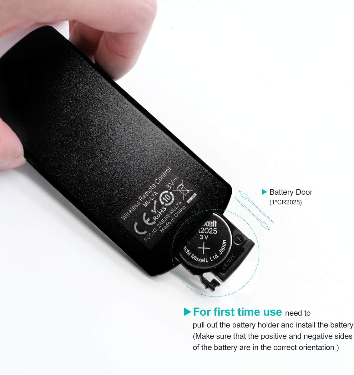 AODELAN Wireless Camera Remote Control Remote Shutter Release for Nikon Zfc, Z50, P1000, B600, A1000, P950; Replaces Nikon ML-L7