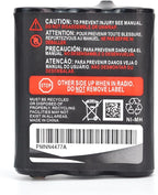 (4-Pack) 3.6V 800mAh Ni-MH Battery Replacement for Motorola PMNN4477AR T200 T400 T500 T800 T600 T62 T82 T92 T260 T265 T801 T460 T465 T480 Walkie Talkies