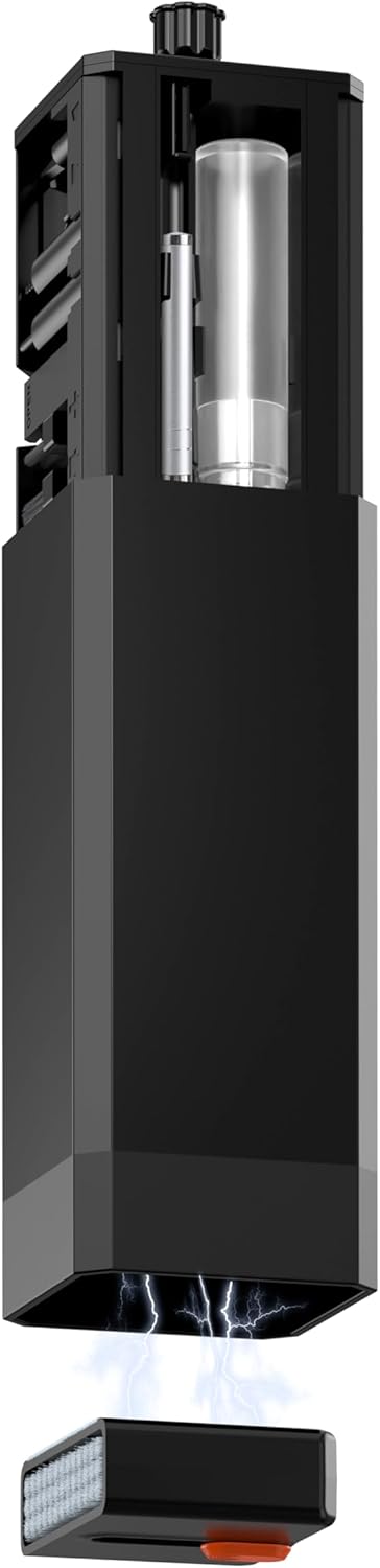 32-in-1 Multi-Functional Cleaning Kit for Electronics inlcuding Headphones,Mobile Phones,Computer,Monitor,Lens and etc, Compact and Portable Design (Black)