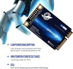 SSD mSATA 250GB Dogfish Internal Solid State Drive High Performance Hard Drive for Desktop Laptop SATAIII 6Gb/s Includes SSD 32GB 60GB 64GB 120GB 128GB 240GB 250GB 480GB 500G 1TB (250GB MSATA)