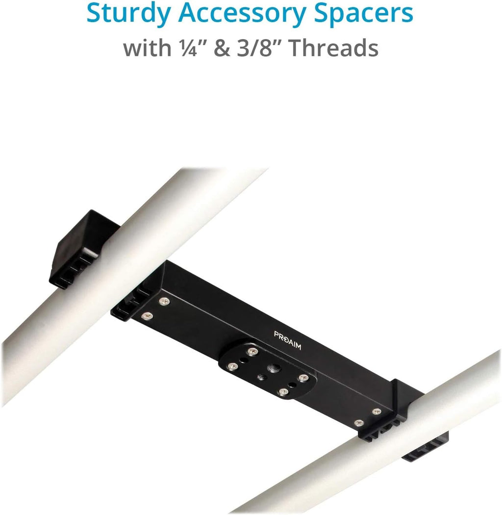 PROAIM Overhead 12ft Modular Studio Rig for Camera/Gimbal/Light Setups. Payload up to 11kg / 24lb. for Photography, Videography. (P-OHLR-01)