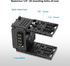 CAMVATE Height-Adjustable Camera Cage Expansion Module-3772